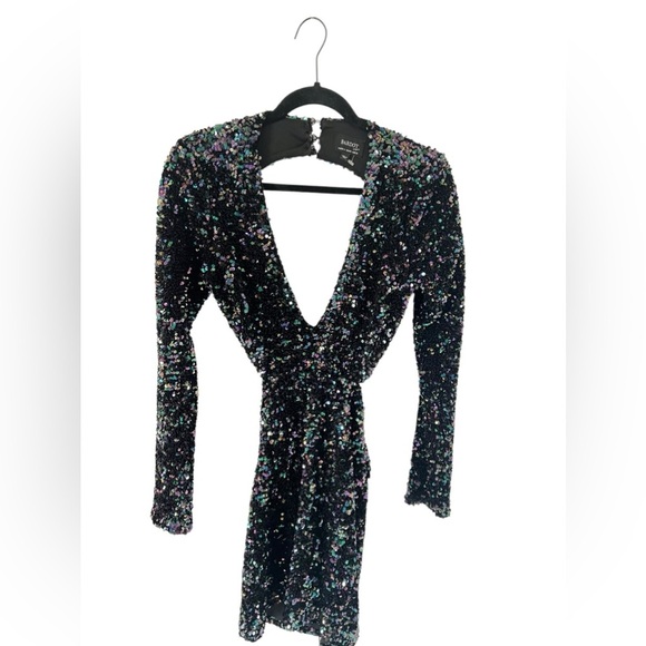 Bardot Jenny Mini Party Dress in Elctrc Sqn - Picture 2 of 14